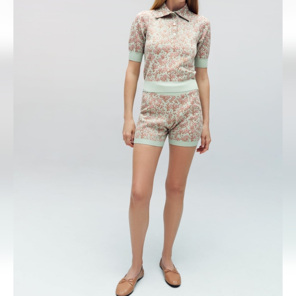 Jacquard Shorts from Zara